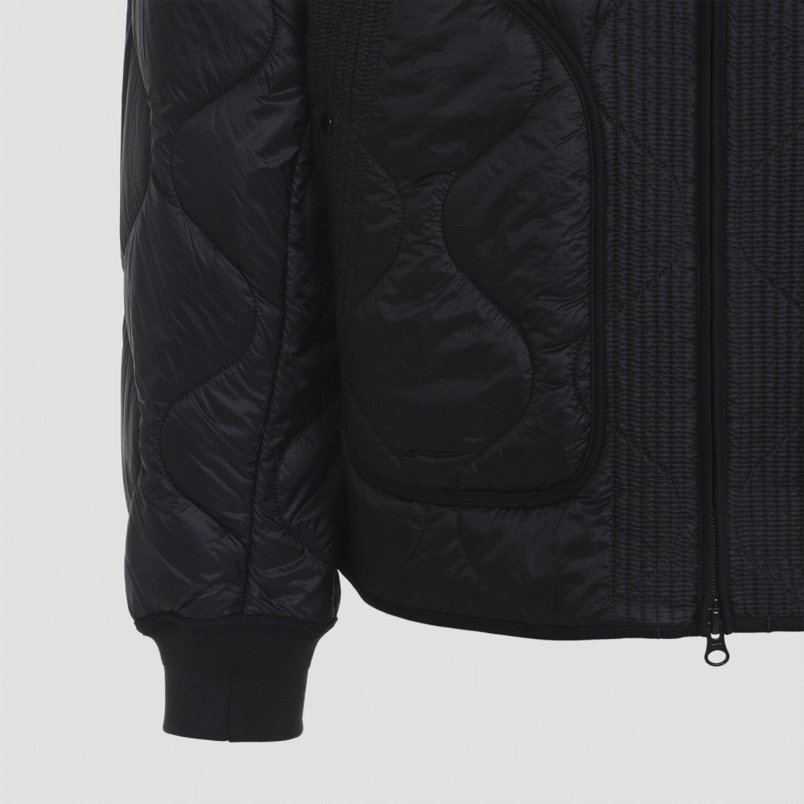 C.P. Company Black Outerwear Medium Jacket In Liner