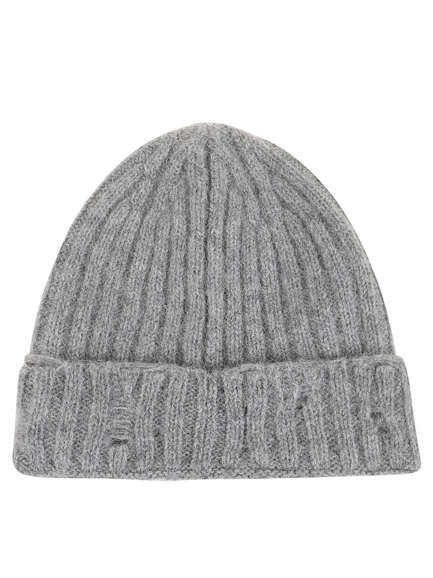 Stella Mccartney Distressed Alpaca Beanie