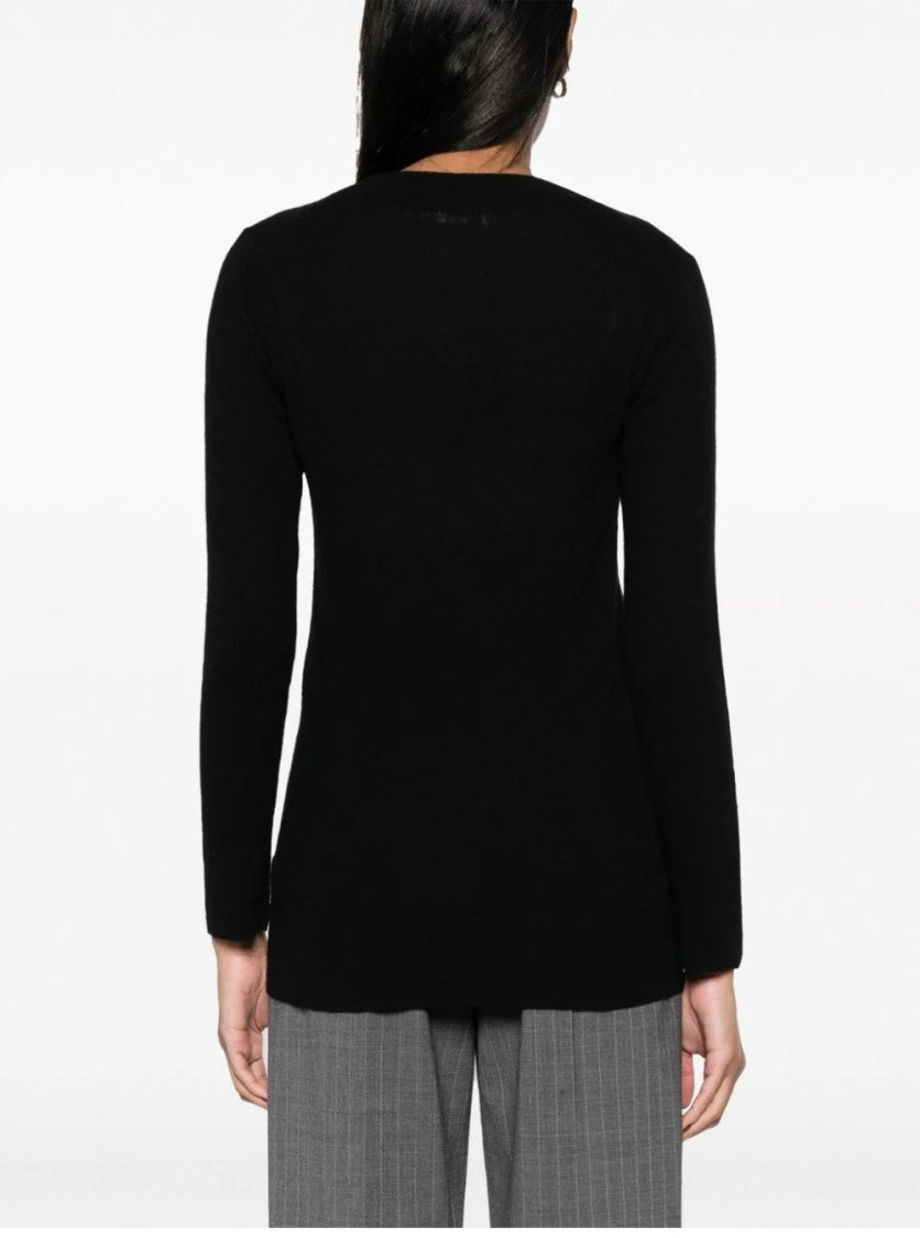 Malo Refined Crew Neck Sweater In Italian Wool