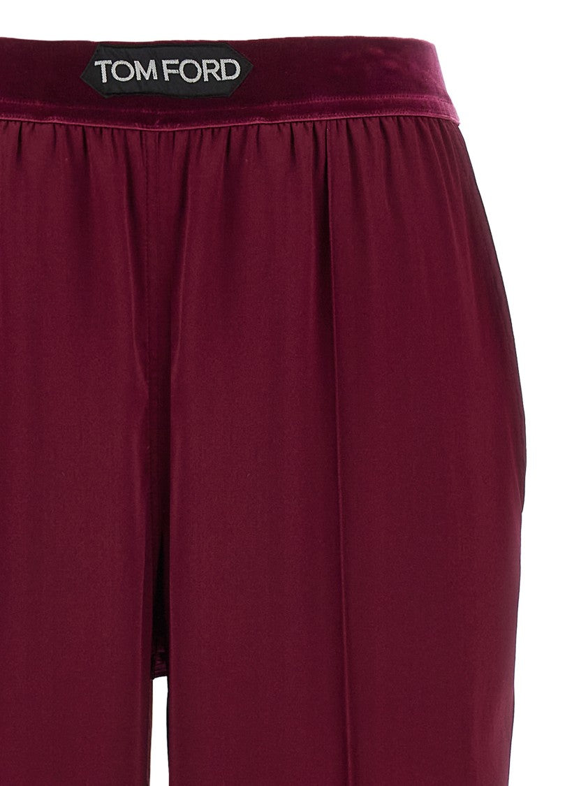 Tom Ford Stretch Silk Pants