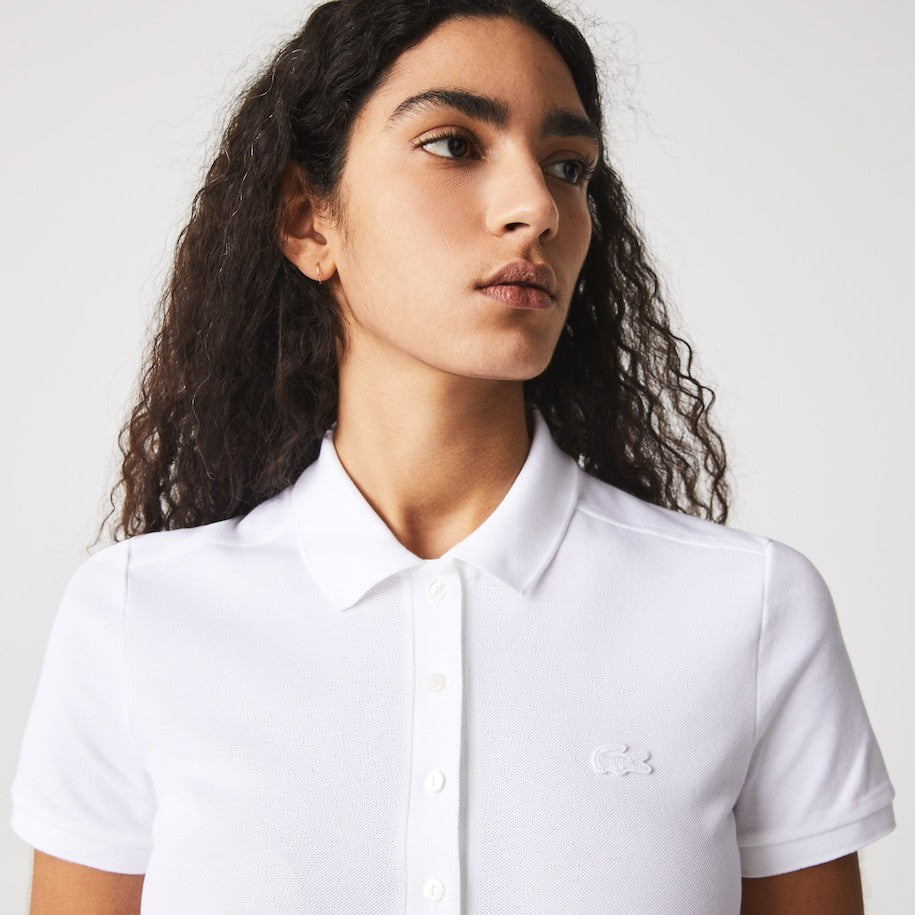 Lacoste Ribbed Polo Dress
