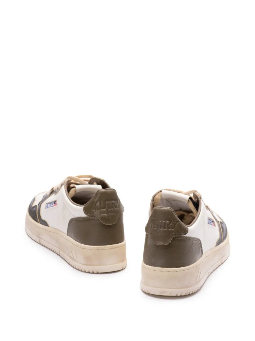 Autry White Medalist Sneakers