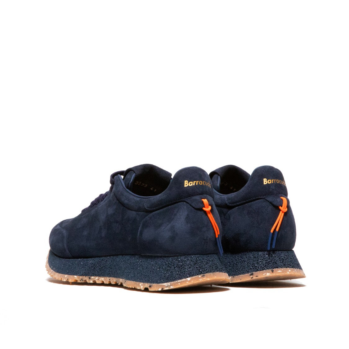 Barracuda Blue Suede Rocket Sneakers