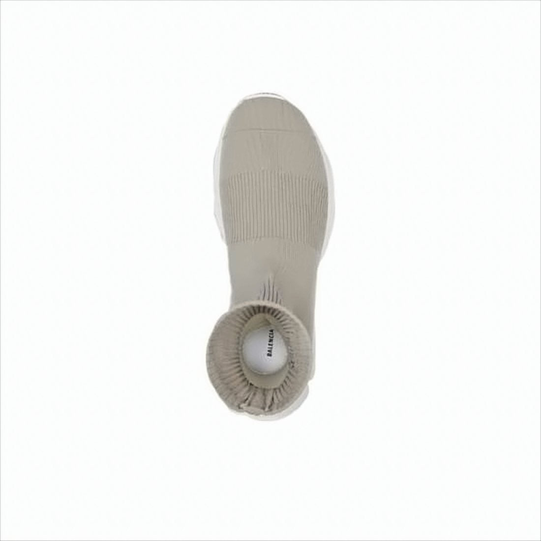 Balenciaga Sock-Style Sneakers With Ribbed Knit Upper And Chunky Sole