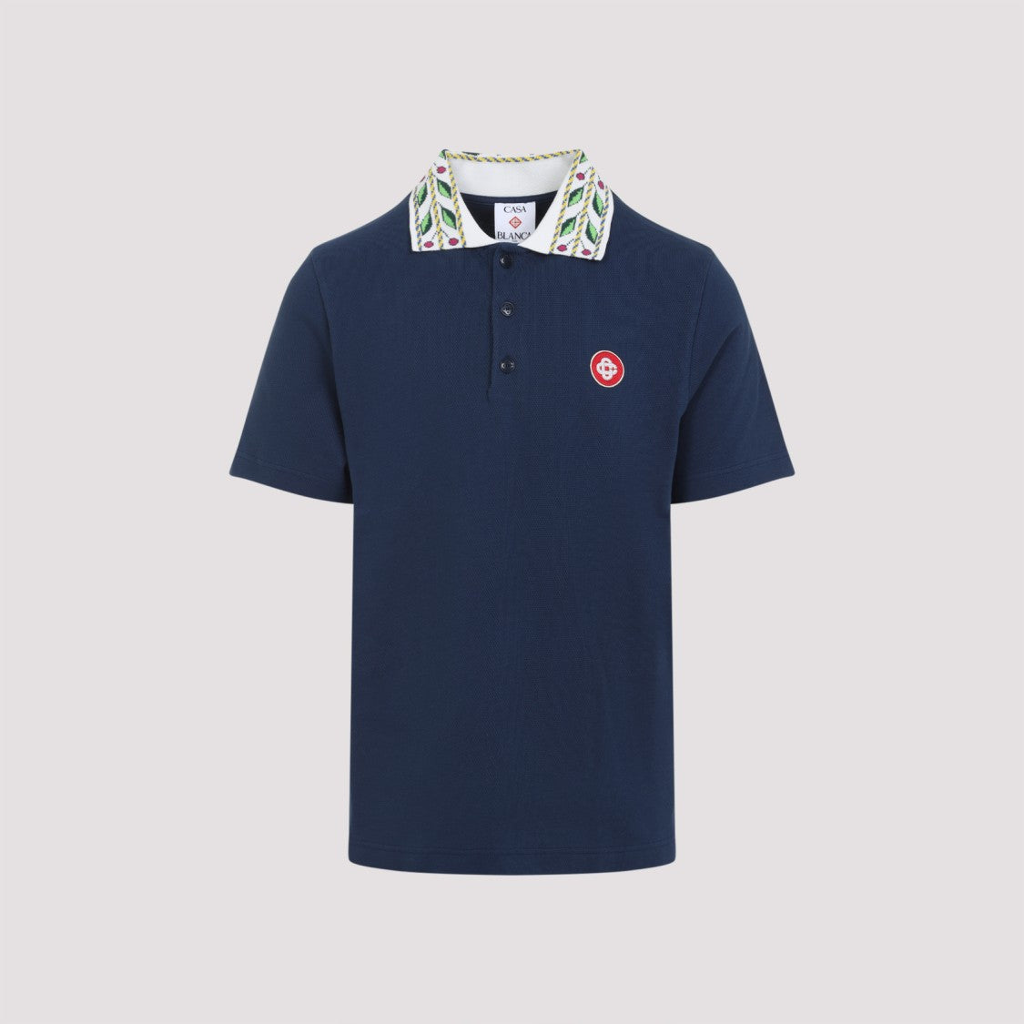 Casablanca Blue Organic Cotton Casablanca T-Shirt