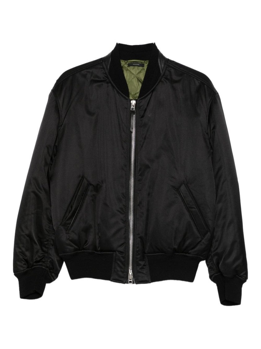 Tom Ford Silk Satin Bomber Jacket