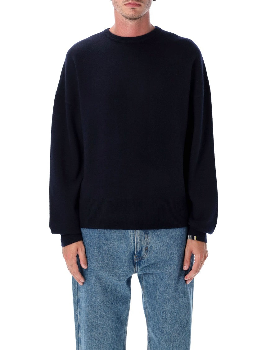 Extreme Cashmere Tes Long-Sleeved Minimalist Pullover Sweater