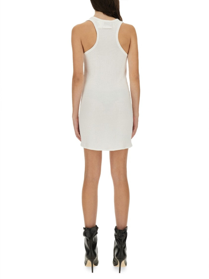 Jean Paul Gaultier Sleeveless Mini Dress With Garter-Style Hem