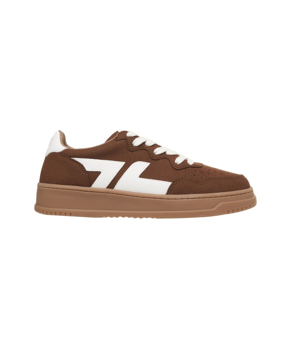 Zeta Robust Brown Corn Leather Beta B3 Sneakers