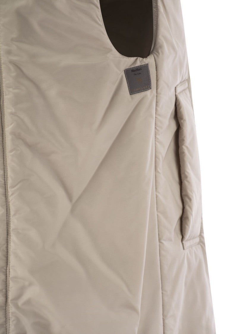 Max Mara Greengo - Sleeveless In Drip-Proof Technical Fabric
