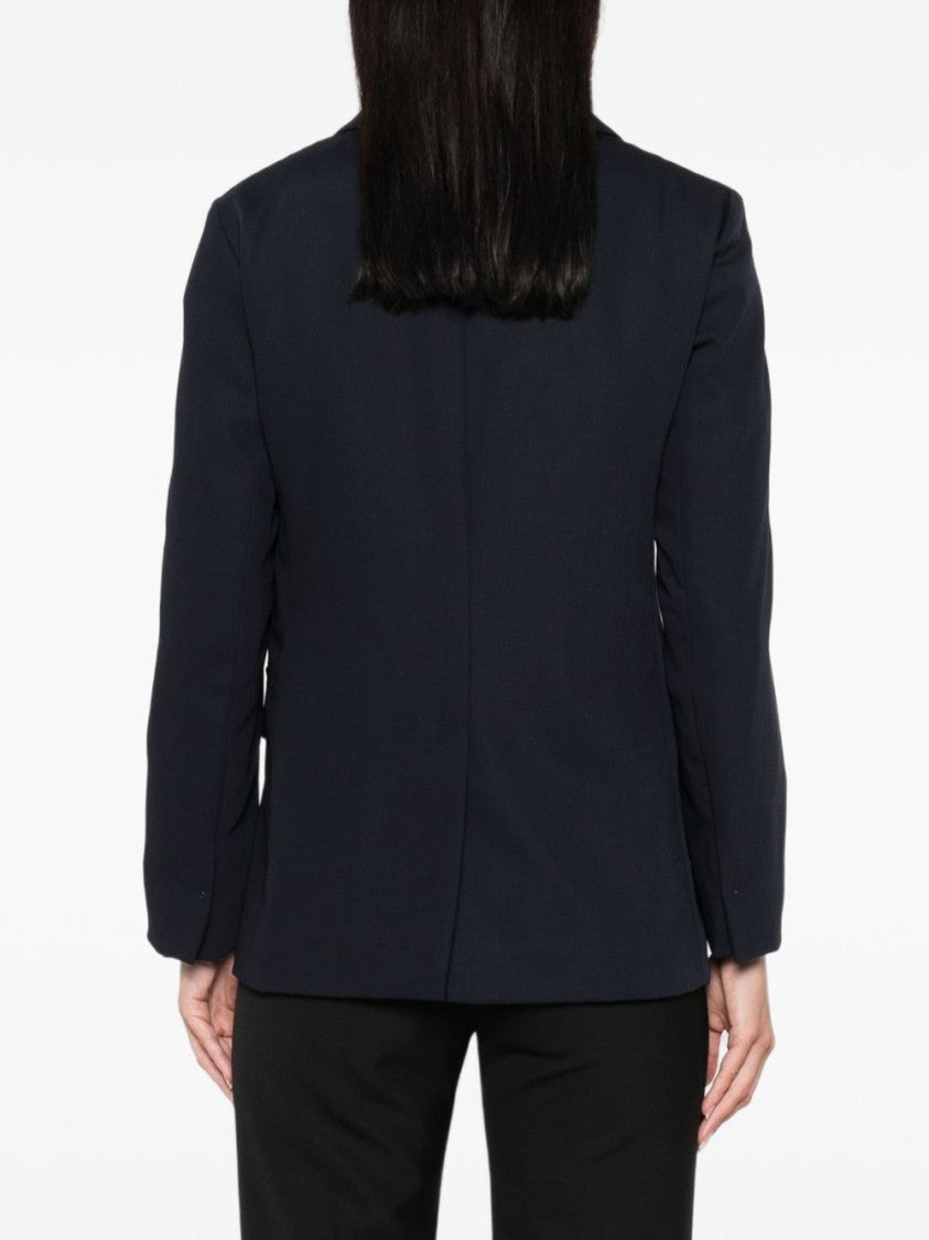 Max Mara Double-Breasted Tailored Jacket With Flap Pockets