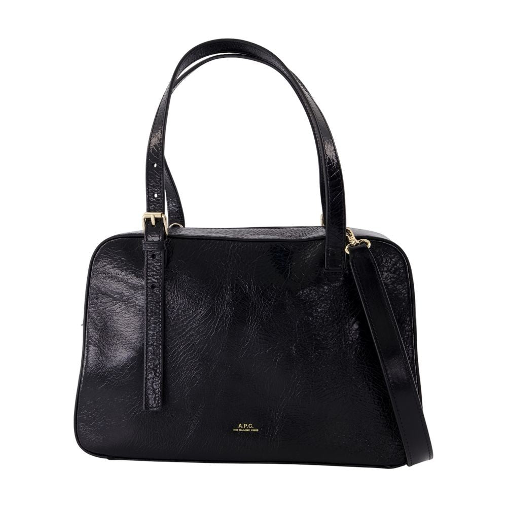 A.P.C. Virginie Shoulder Bag - Leather - Black