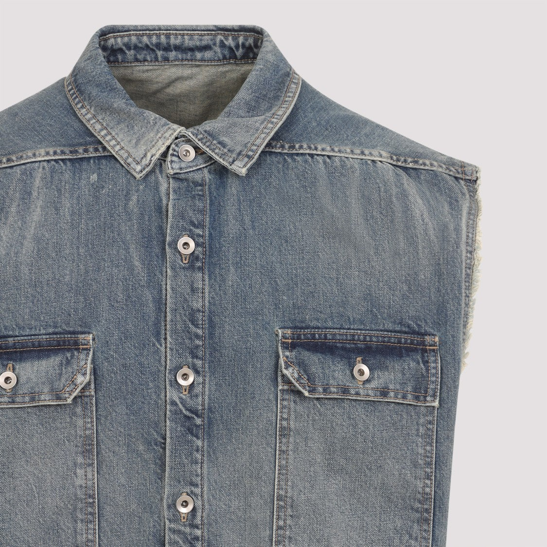 Drkshdw By Rick Owens Sleeveless Tommy Jumbo Vest