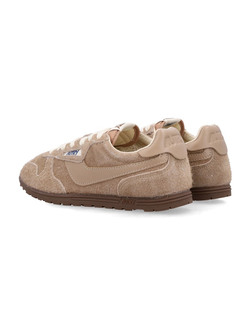 Autry Windspin Suede Low-Top Sneakers
