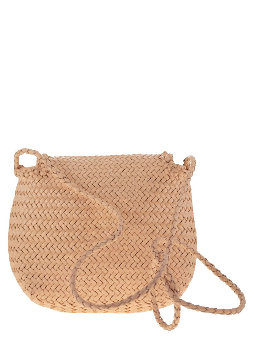 Dragon Mini City Bag - Woven Leather Bag