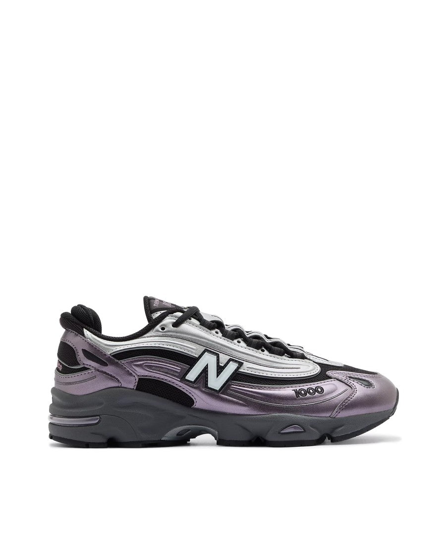 New Balance Dark Ice Wine/Grey/Metallic M1000 Sneakers