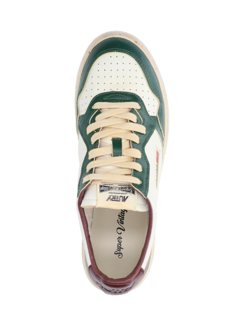 Autry "Medalist" Low-Top Sneakers White