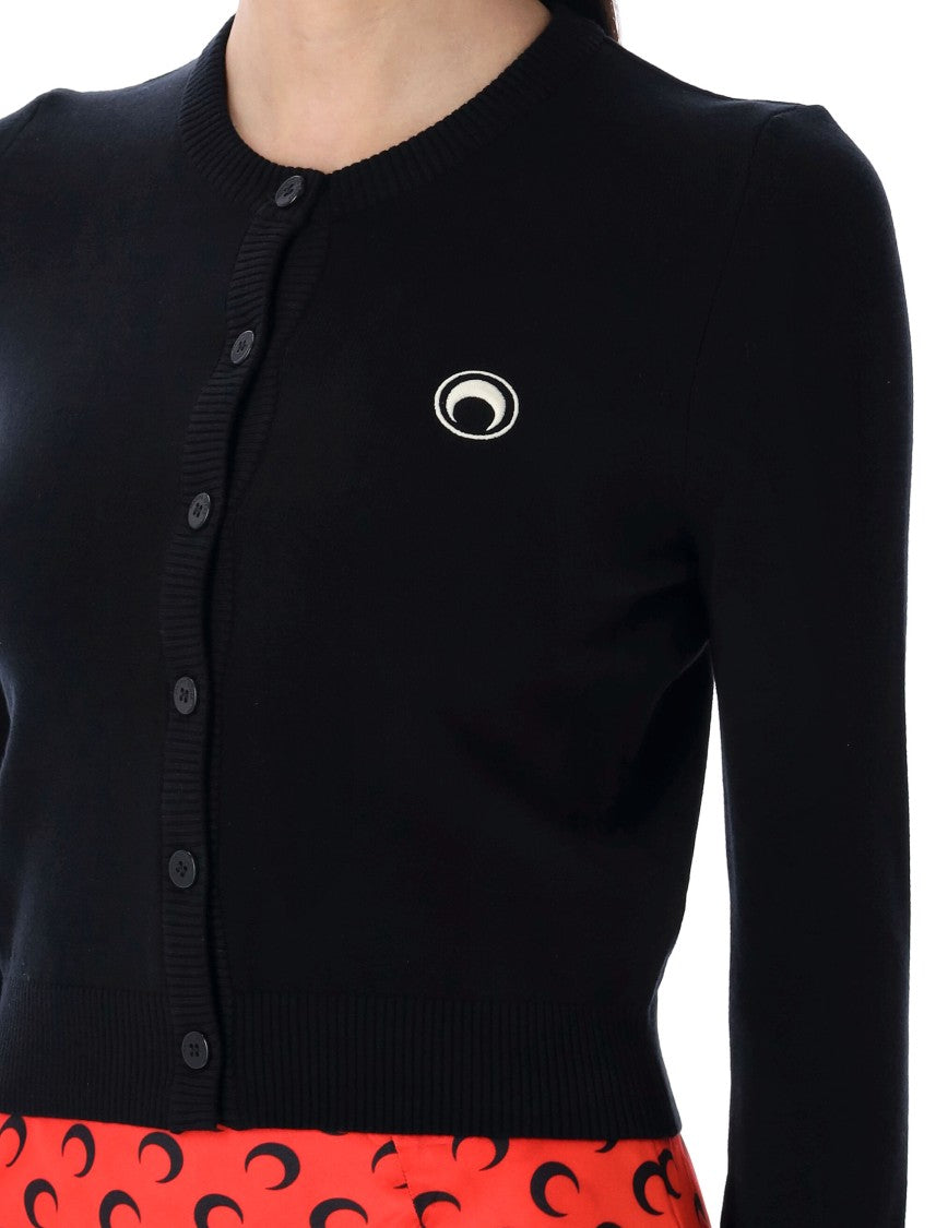 Marine Serre Moon Logo Cardigan