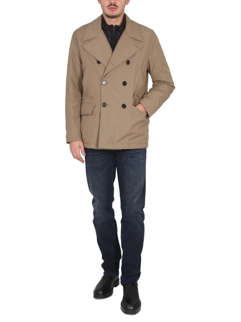 Fay "Peacot Double Front" Coat