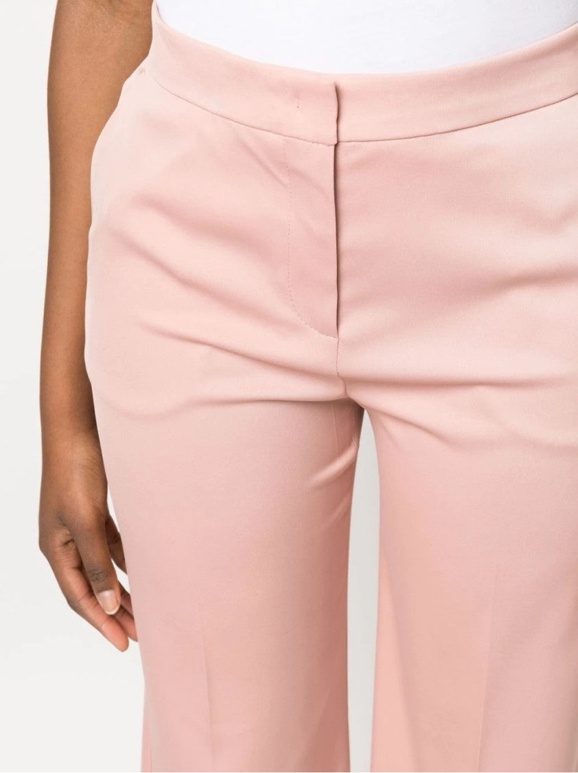 Pinko Pink Pinto Flared Leg Trousers