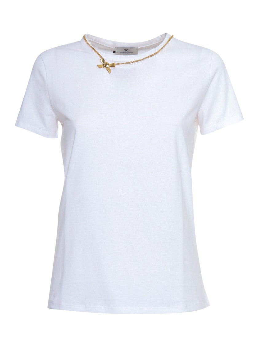 Elisabetta Franchi Short-Sleeved T-Shirt