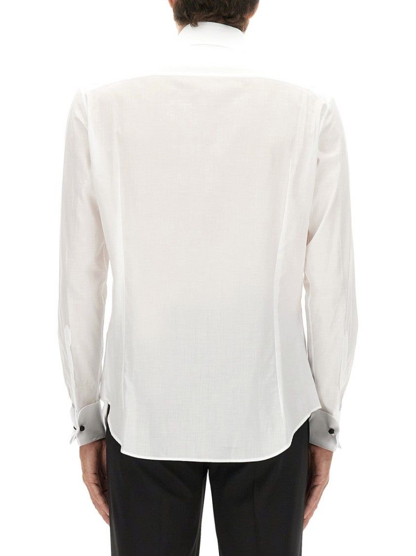 Giorgio Armani Cotton Tuxedo Shirt