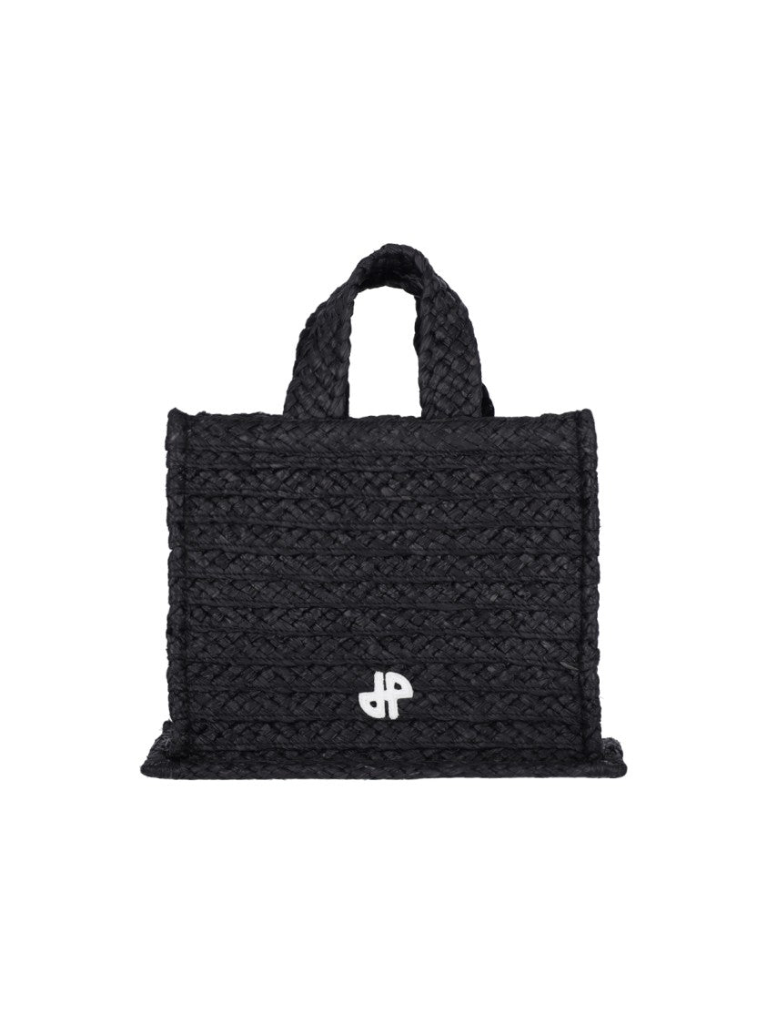 Patou Small "Jp" Handbag – Black