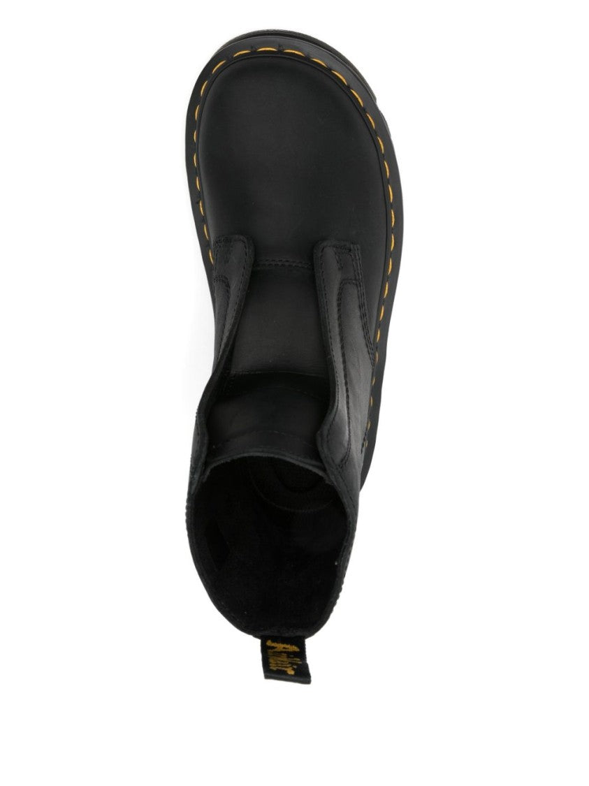 Dr. Martens Sleek Black Ankle Boots