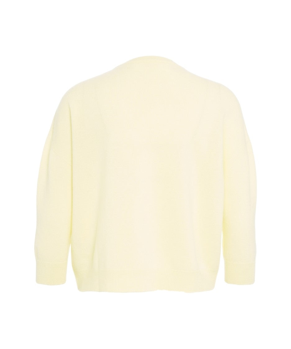 Mvm Cashmere Sweater With Classic Round Neck