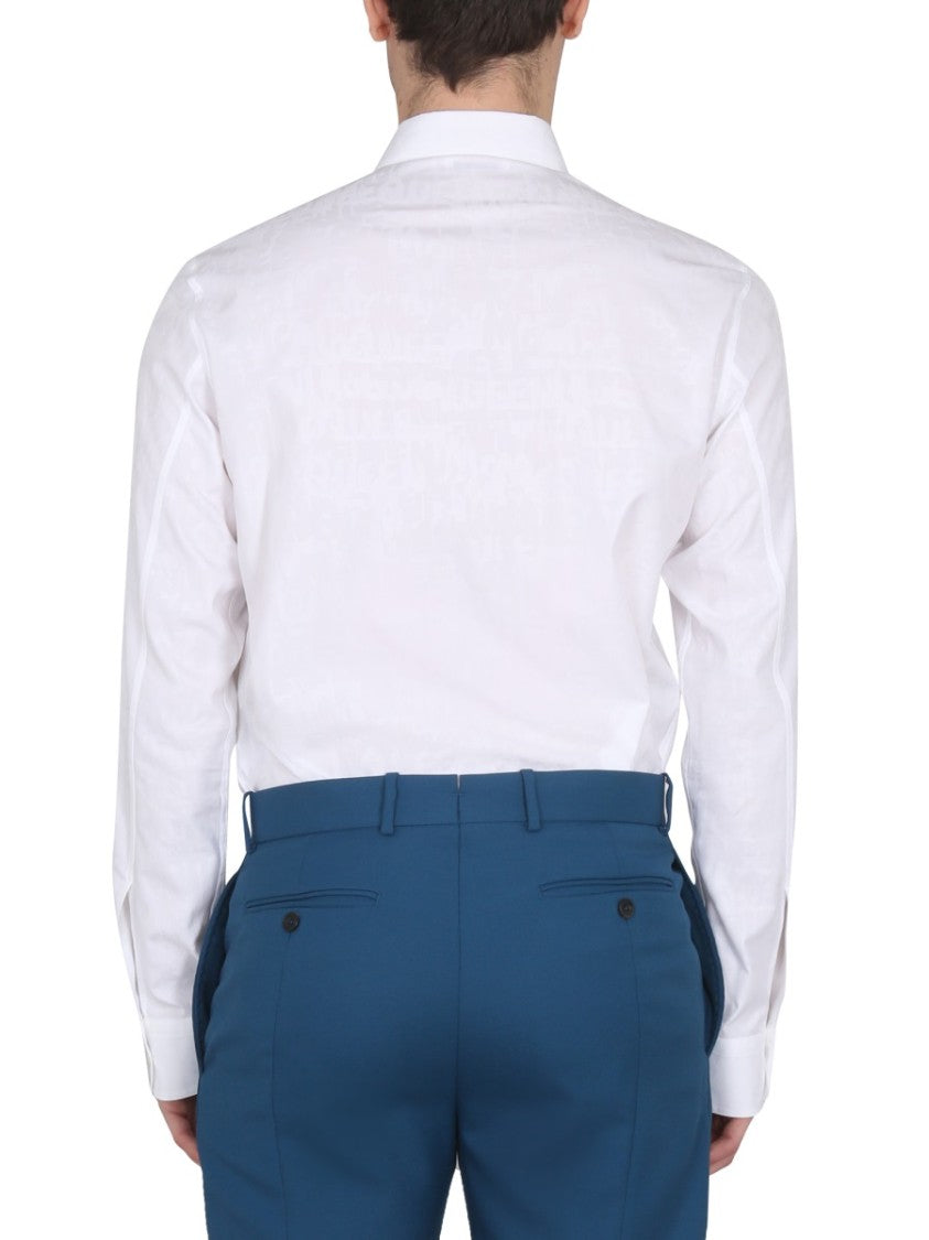 Alexander Mcqueen Graffiti Logo Shirt