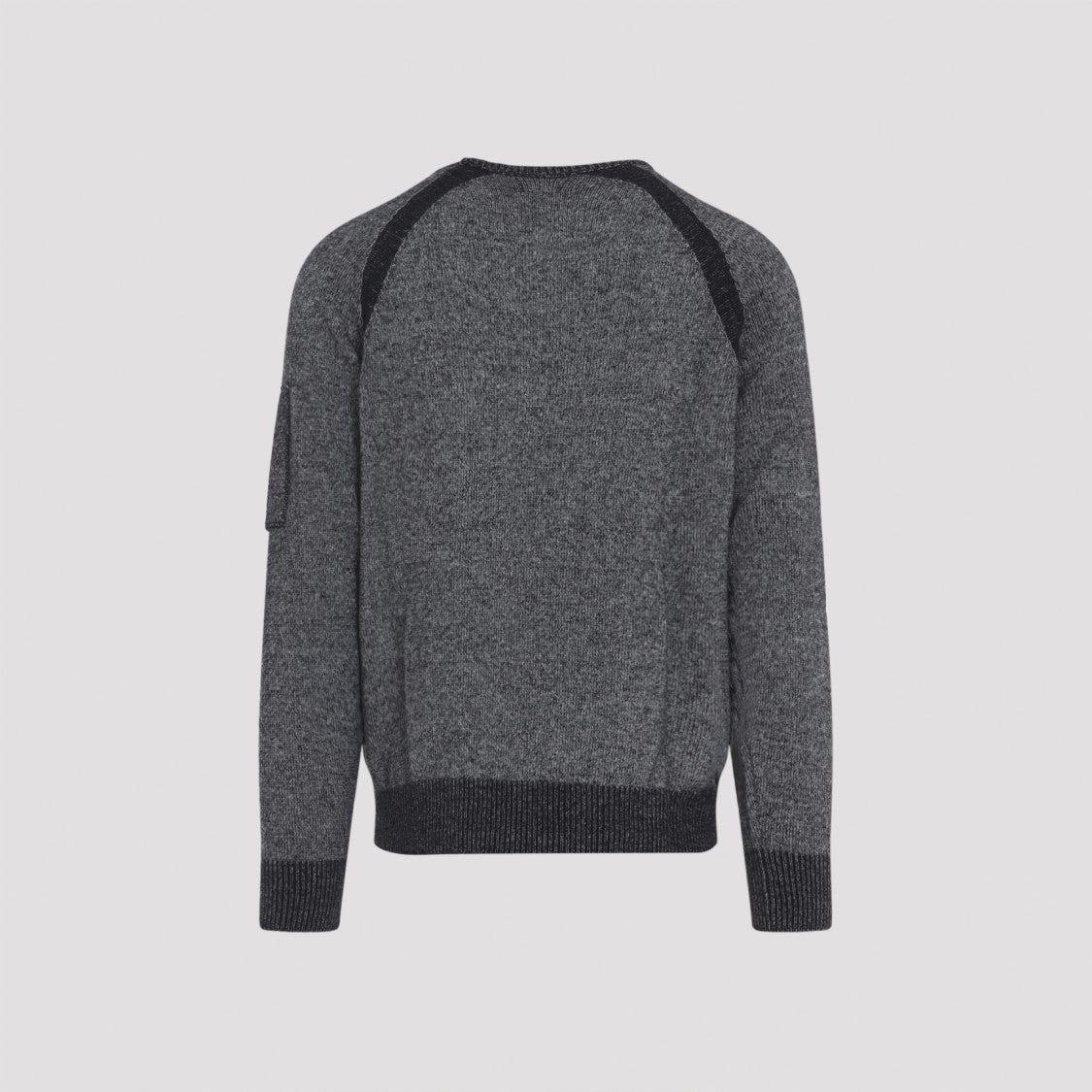 C.P. Company Anthracite Melange Grey Pullover