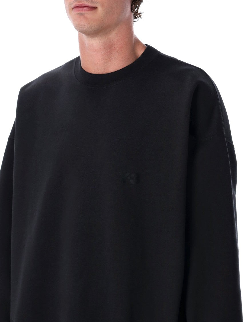 Y-3 Basic Logo Crewneck Sweatshirt