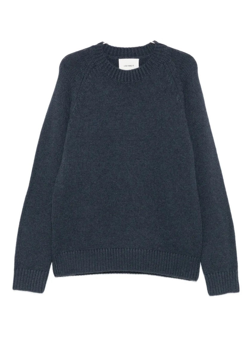 Lisa Yang Raglan-Sleeve Cashmere Sweater
