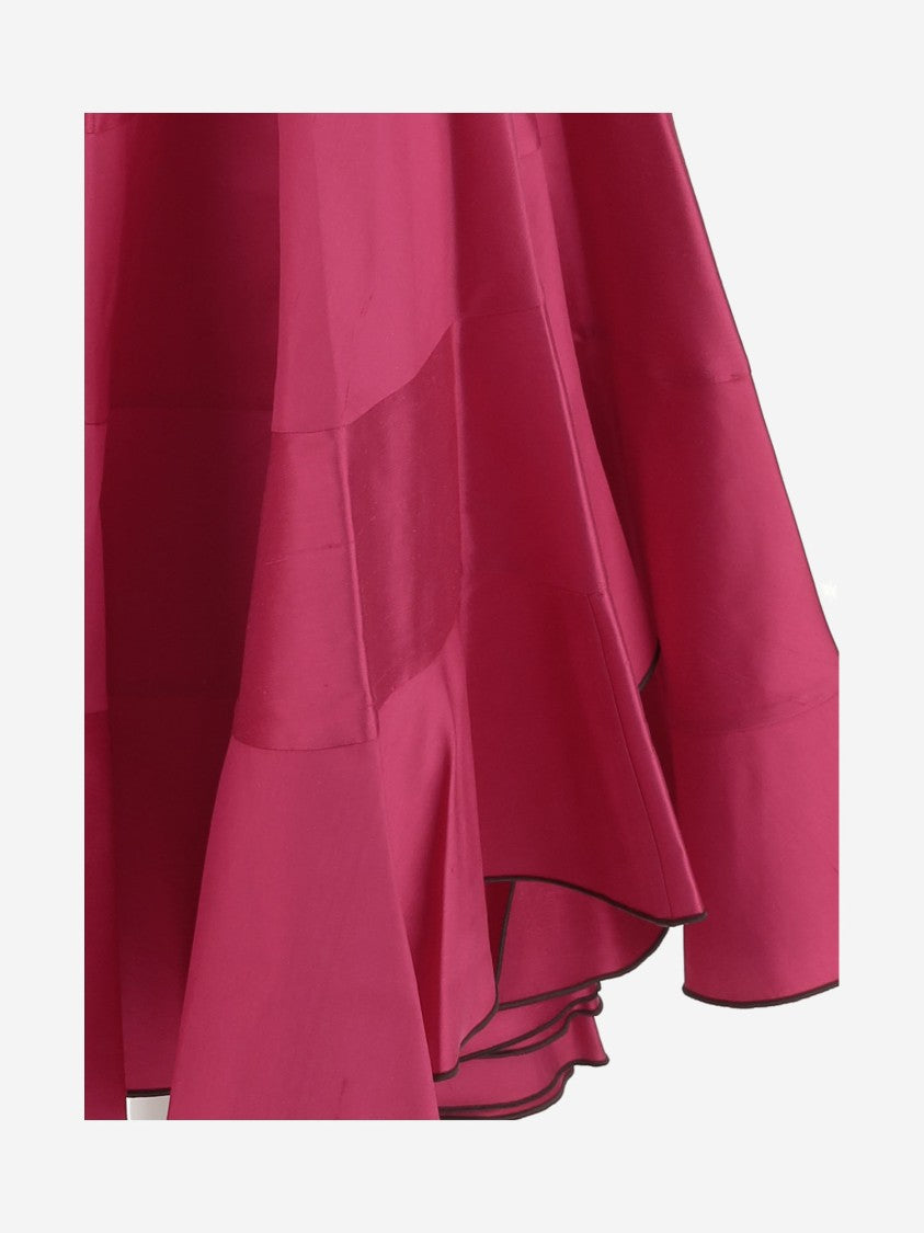 Tory Burch Silk Flared Skirt