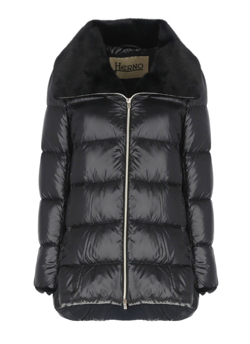 Herno Long Quilted Down Jacket