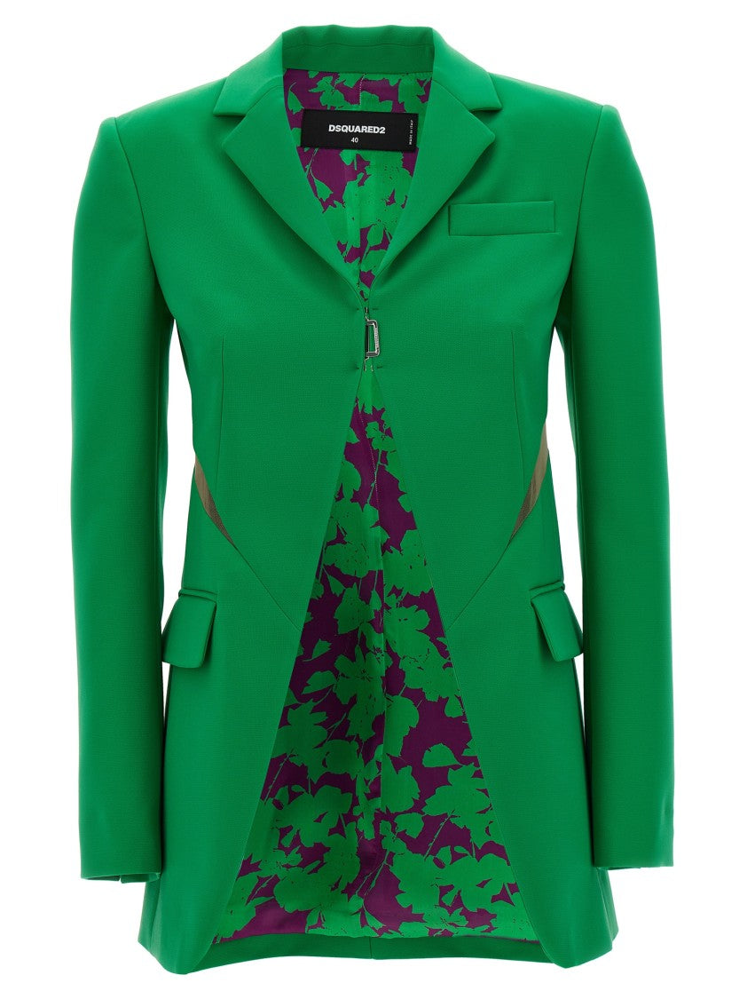 Dsquared2 Tulle Insert Blazer Jacket