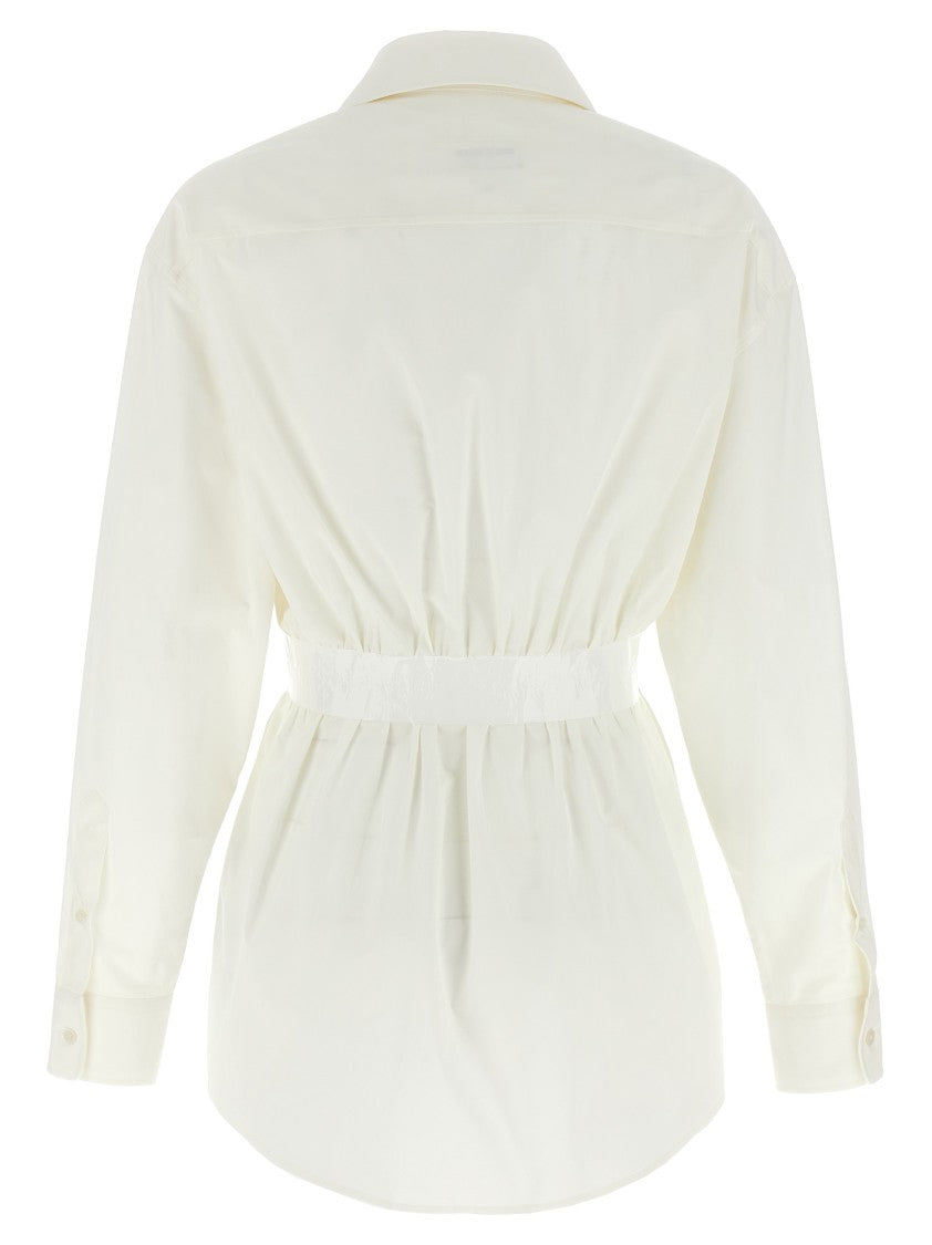 Mm6 By Maison Margiela Tailored Cotton Poplin Shirt