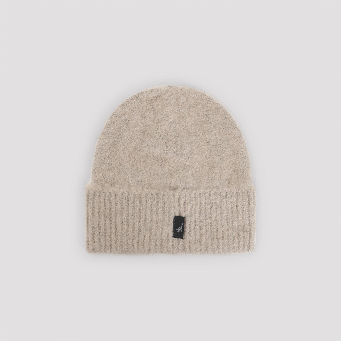 Moncler Grenoble Fluffy Knit Alpaca Blend Hat With Ribbed Hem