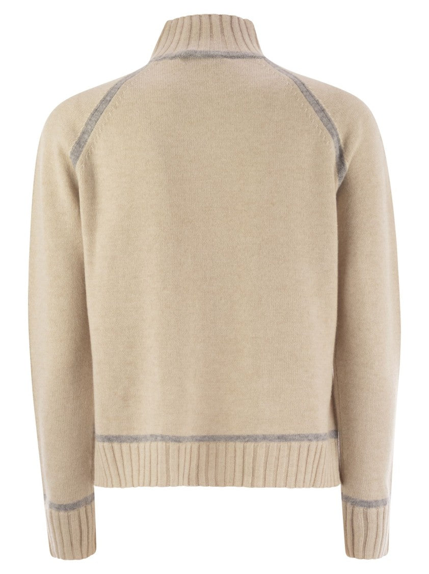 Max Mara Pescara - Wool And Cashmere Turtleneck Sweater