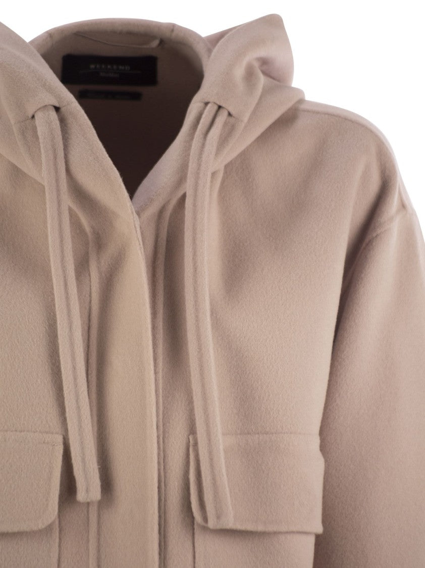 Max Mara Gary - Hooded Jacket In Wool