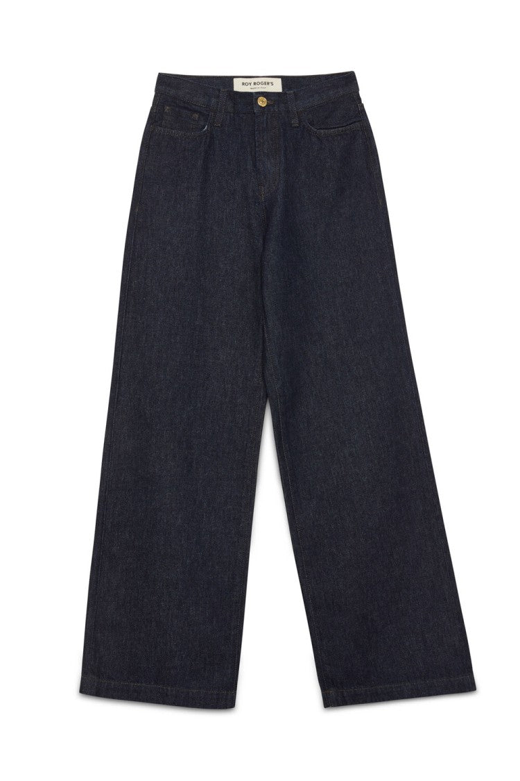 Roy Rogers Flare Fit Denim Jeans With Chic Tassel Detail