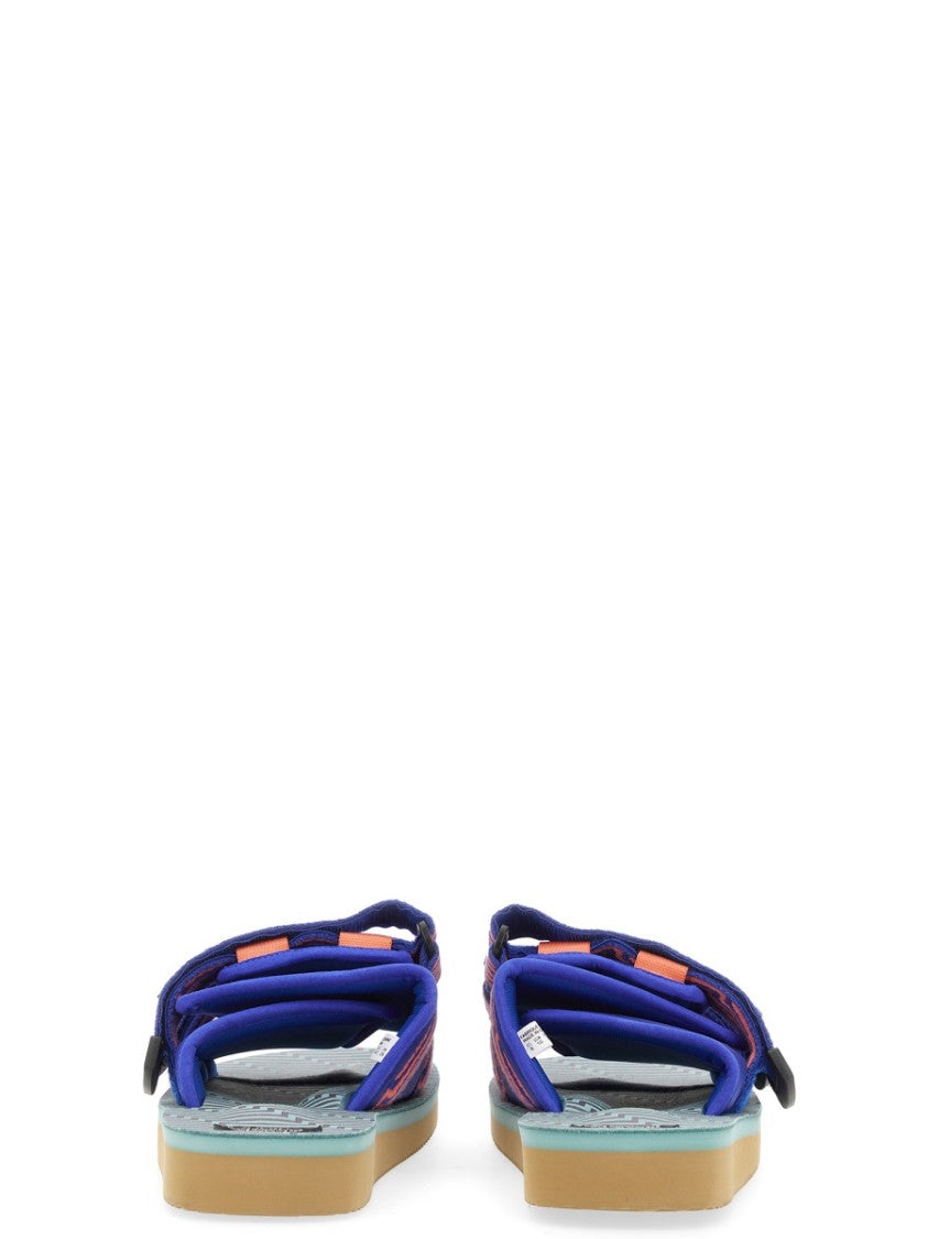 Suicoke Padded Nylon Slipper With Adjustable Straps