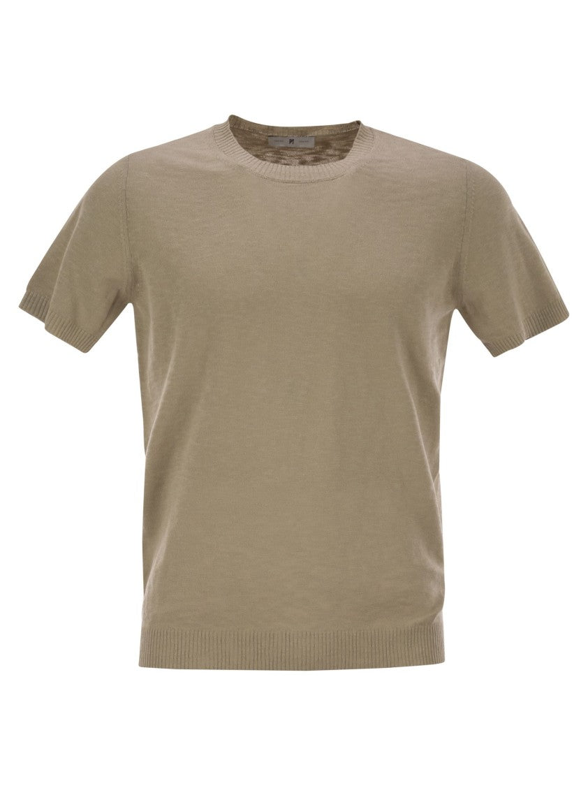 Pt Torino Crew-Neck Short-Sleeved Cotton Jersey