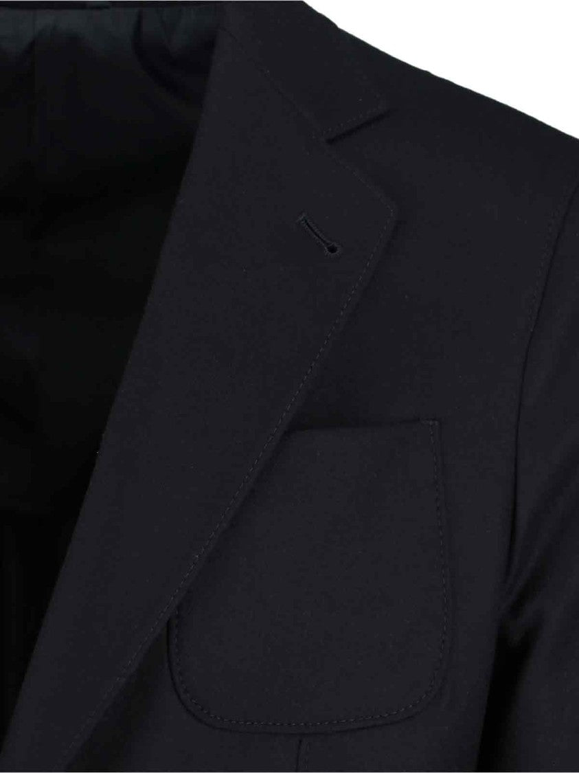 Giorgio Armani Structured Black Jacket With Minimalist Design