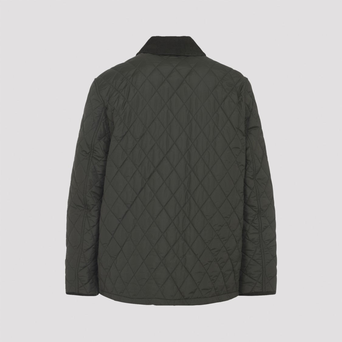 Burberry Quilted Casual Jacket With Classic Collar