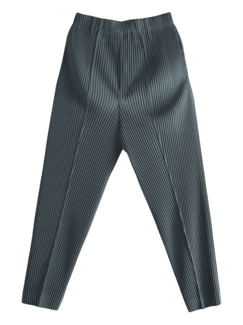 Homme Plissé Issey Miyake Pleated Straight-Leg Trousers In Chert Blue