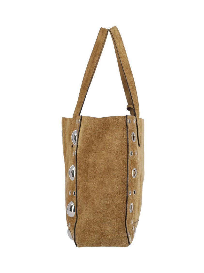 Valentino Garavani Nellcôte Tote Bag Medium – Dark Brown