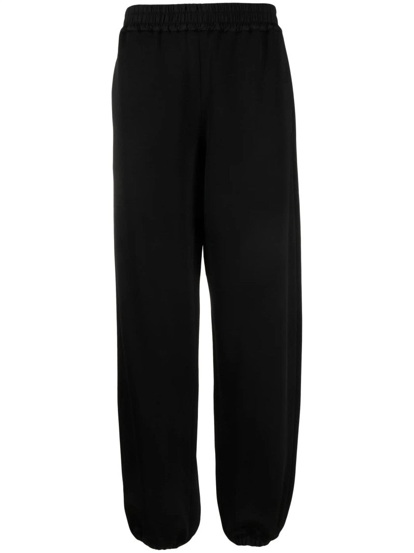 Jil Sander Relaxed Fit Black Activewear Pants