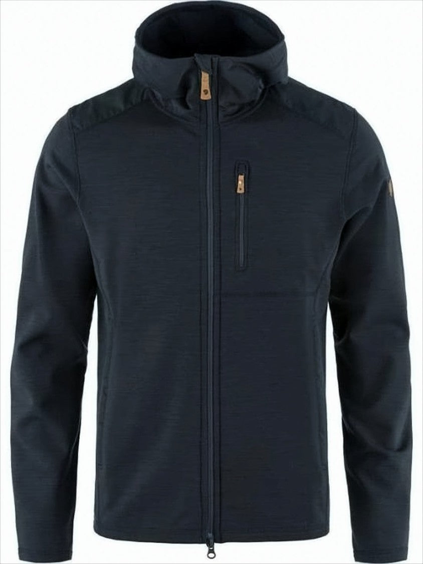 Fjallraven Kanken Minimalist Black Jacket With High Collar