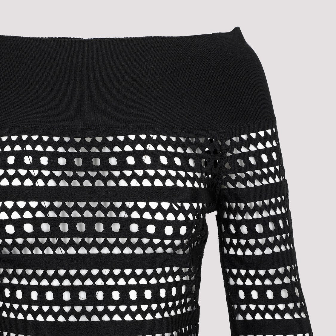 Alaïa Black Vienne Top